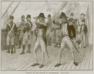 Nelson at the Battle of Copenhagen