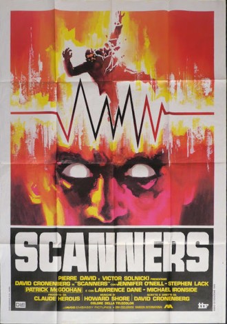 SCANNERS - Italian Poster 3