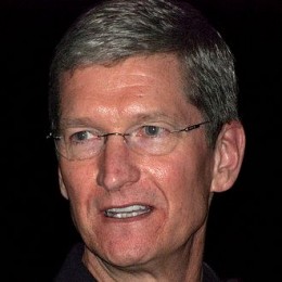 Apple's CEO Tim Cook - shot from Wikimedia